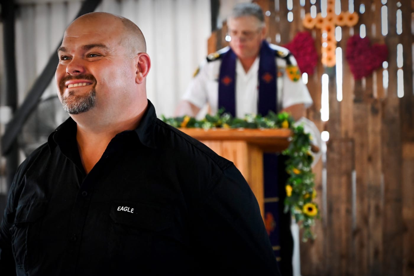 Wedding ceremony by Dr. Gerrit Rademeyer in Kestell
