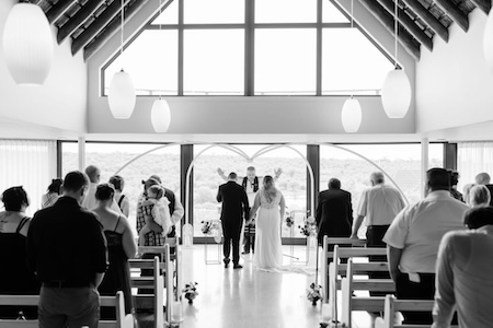 Wedding ceremony by Dr. Gerrit Rademeyer in Kestell
