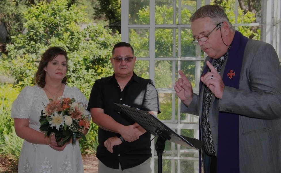Wedding ceremony by Dr. Gerrit Rademeyer in Kestell